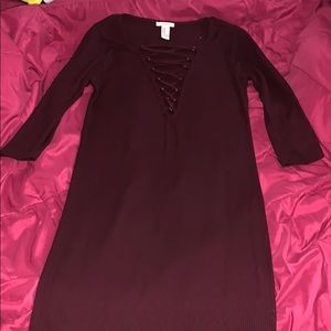 Forever21 slim-fitting casual dress